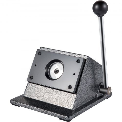 VEVOR Poinçon Graphique Rond Manuel 32 mm Machine à Badge, Presse de Boutons Machine de Découpe de Cartes Rondes, Découpeur de Badge avec Poignée Ergonomique pour Découper Papier Fabriquer Insigne
