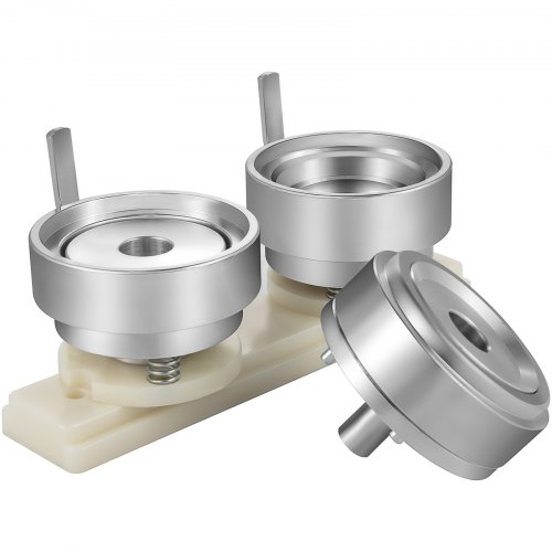 Badge VEVOR Poinçonnage 50mm Rond Bouton Moule Matrice en Acier au Carbone Badge Fabrication de Pins