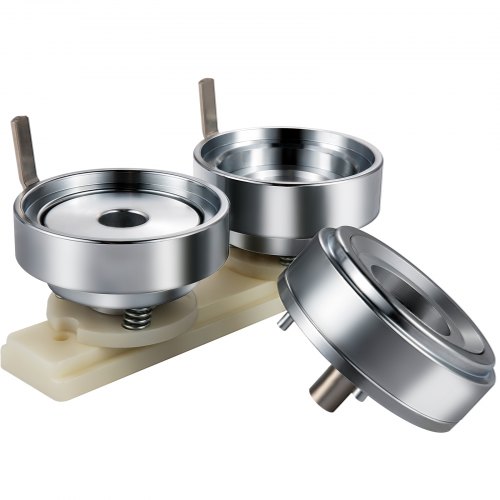 Badge VEVOR Poinçonnage 58 mm Rond Bouton Moule Matrice en Acier au Carbone Badge Fabrication de Pin