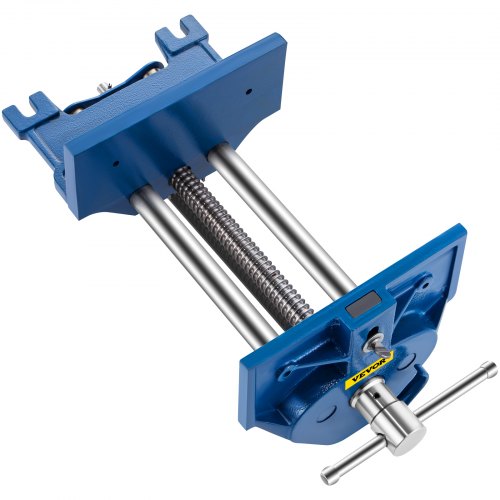 VEVOR Étau Presse de Menuisier 180 mm Presse d'Établi Menuisier Dégagement Rapide Étau d'Établi Ouverture 205 mm Étau à Bois en Fonte Bonne Maintien Butée d'Arrêt Travail du Bois Ébéniste Menuiserie