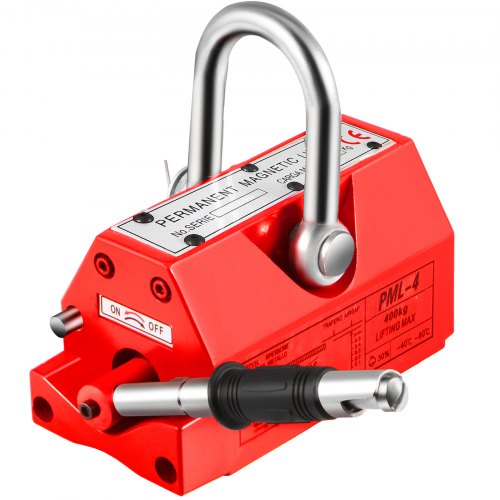 Vevor Pml-4 Aimant De Levage 400 Kg Levage Magnetique Permanent Au Néodyme Fer