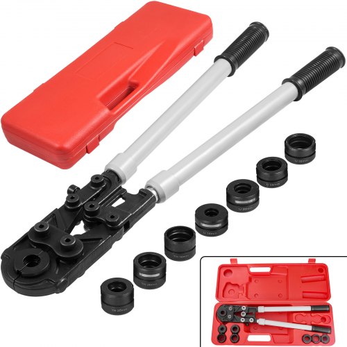 VEVOR Pince à sertir Pince à sertir pour tubes U TH-contour pour tube PEX cuivre composite U16-32 TH16-32