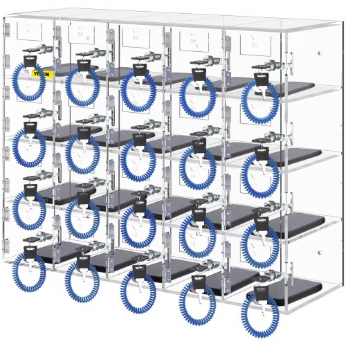 VEVOR Casier de Rangement pour Téléphone Portable 20 Emplacements