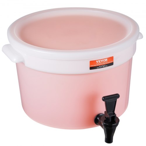 

VEVOR Distributeur de Boissons Grande Capacité de 11 L, Fontaine à Eau avec Robinet et Couvercle, en Plastique, Distribution de Jus Limonade Thé Glacé, pour Restaurants, Hôtels, Cafés, Soirées