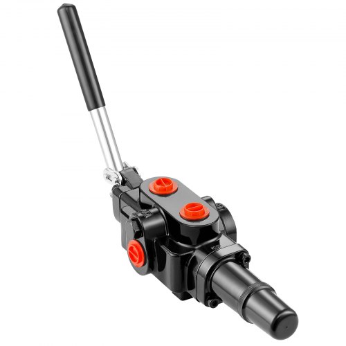 

VEVOR Valve de Fendeuse de Bûches Hydraulique 1 Bobine, Vanne de Commande Directionnelle Hydraulique Débit de 95 L/min, Valve de Chargeuse Hydraulique 3626 PSI, pour Petits Tracteurs, Chargeuses