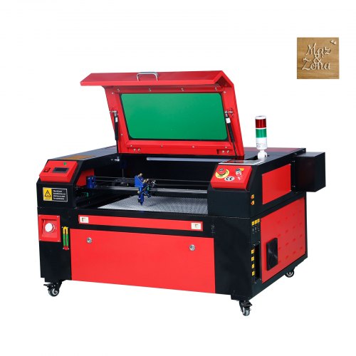 VEVOR Graveur Laser CO2 Machine de Gravure Découpe 60 W Table Travail 400x600 mm
