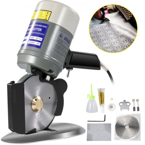 250w Coupeur Rotatoire De Tissu 125mm Machine De Tissu Cutter Pour Chiffon 220v
