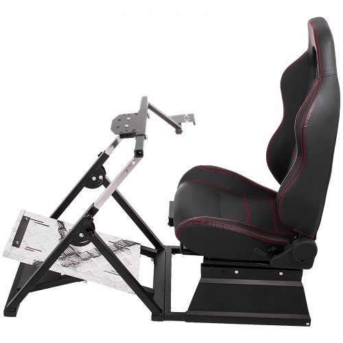 Support De Volant +chaise De Course Wheel Stand Cockpit Réaliste Jeu De Volant