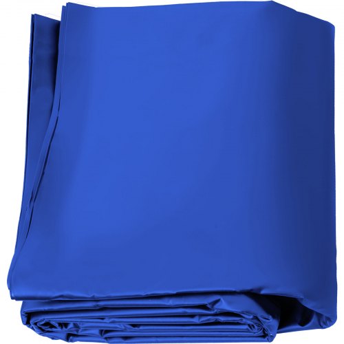 VEVOR Bache à Bulle PisCône Hivernage, Bleue en PVC 650-680 g / m2 Couverture Solaire PisCône Rectan