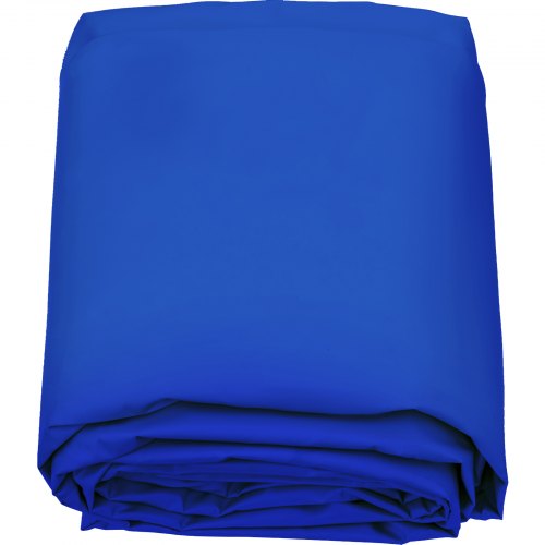 VEVOR Bache à Bulle PisCône Hivernage, Bleue en PVC 650-680 g / m2 Couverture Solaire PisCône Ronde,