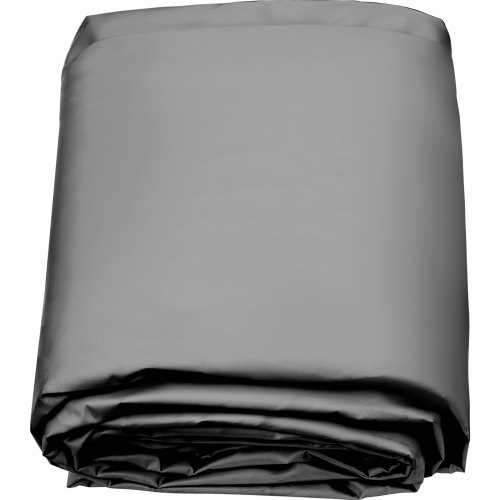 VEVOR Bâche à Bulle Piscine Hivernage, Anthracite en PVC 650-680 g/m² Couverture Solaire Piscine Ronde, 7 m de Diamètre Maille Serrée pour Les Piscines Maison Jardin Hôte Ingénierie