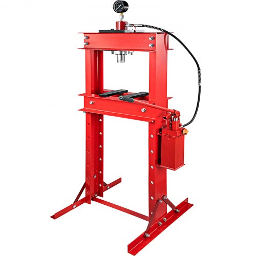 30 T Hydraulic Shop Press Atelier Outil Garage Avec Pompe à Pédale Et Manomètre