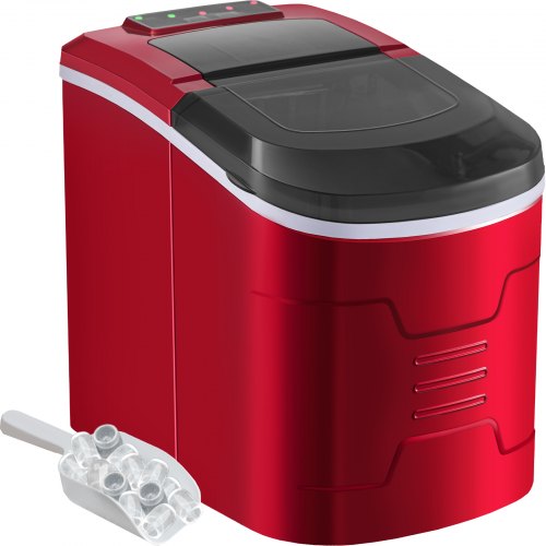 Machine à Glaçon Portative 2 Kg/24h Indicateur à Led Stockage De 700g Inox Bar