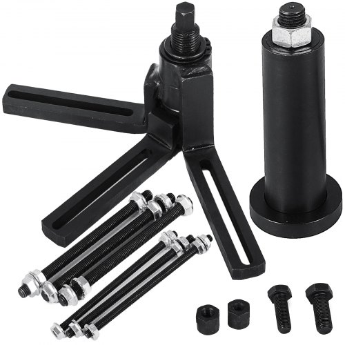 VEVOR Outil Séparateur de Carter Garage Reparation Auto Extracteur de Carter Réglable à 360 Degrés Extracteur Carter Moteur 2 et 4 Temps Extracteur de Vilebrequin avec Boulons de Fixation 30x10x13cm