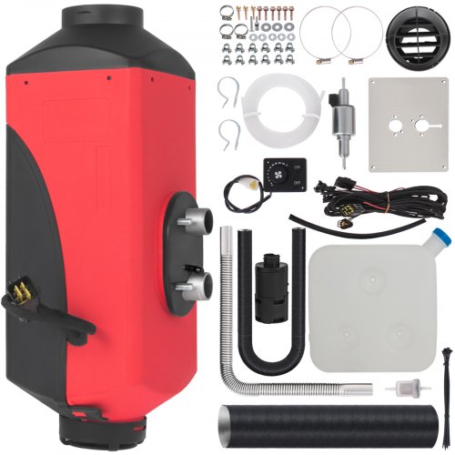 Vevor 3kw 12v Chauffage Diesel Air Heater De Camping Car Air Avec Silencieux Pour Voiture Camion Bateau