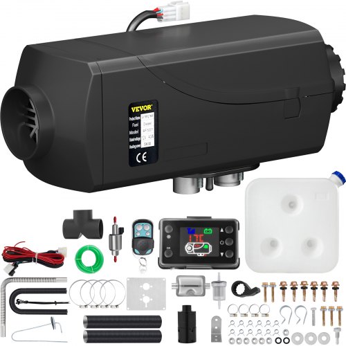VEVOR Chauffage Diesel 12V 5KW Réchauffeur d'air diesel kit de réchauffeur d'air avec Commutateur LC