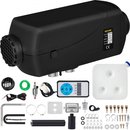 Chauffage Diesel Air Heater 5kw 12v Avec Silencieux Voiture Camion Bus Parking