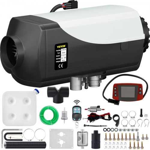 VEVOR Chauffage de Stationnement Diesel 5 kW, Réchauffeur d'Air Diesel 12 V, Réchauffeur de Stationn