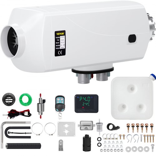 VEVOR Chauffage de Stationnement Diesel 8kW 12V, Réchauffeur d'Air Diesel Chauffage Rapide, Réchauff