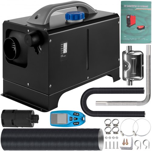 Vevor Chauffage De Stationnement Réchauffeur Diesel 8 Kw Télécommande Caravane