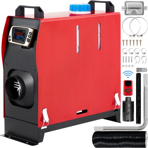 VEVOR Chauffage de Voiture Stationnement 12V 8KW Chauffage Diesel Voiture Diesel De Chauffage Chauff