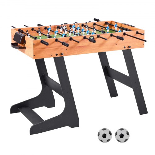 VEVOR  Table De Baby-foot Pliable Taille Standard 106,5 Cm Pour Maison Int&eacute;rieur