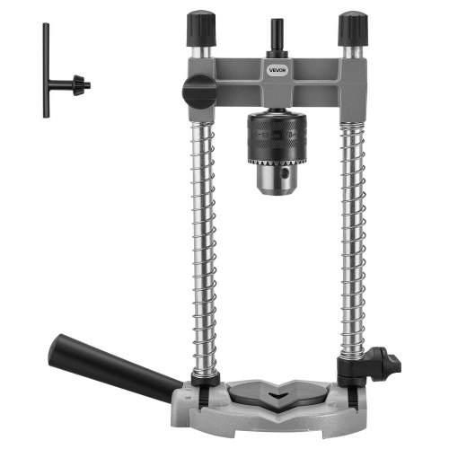 

VEVOR Guide de Perçage Orientable Multi-angles, Gabarit de Perçage de Précision Portable, en Alliage d'Aluminium, avec Grande Poignée et Trous de Montage, Aide au Perçage de Trous Droits ou Inclinés