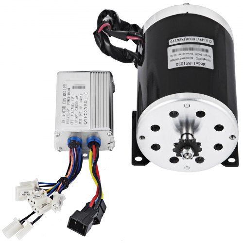 48v 1000w Moteur à Courant Continu+contrôleur Pour Kart Scooter Vélo Electrique