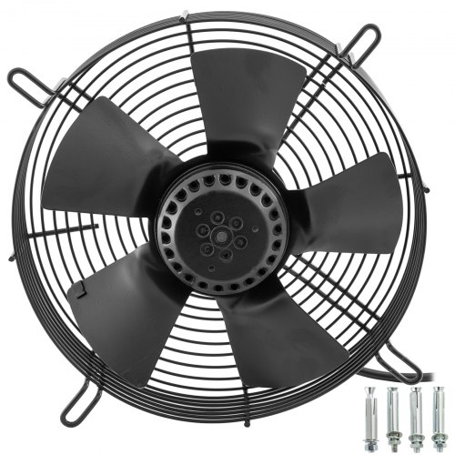 250mm Industrial Ventilateur Axial Extracteur D'échappement Souffleur Plaque Fan