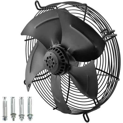 14 Industrial Ventilateur Axial Extracteur D'échappement Air Blower Fan 140pa