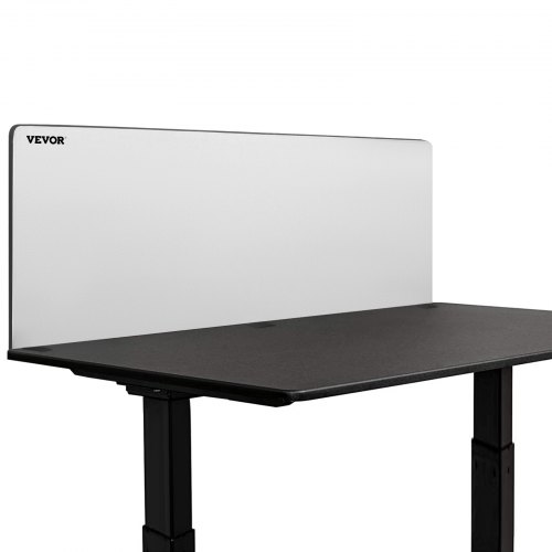 VEVOR Panneau de Séparation pour Bureau 152 x 61 x 2 cm Séparateur de Bureau Acoustique Gris Froid Panneau Frontal Acoustique Réduire Bruit Écran de Séparation Bloquer Distractions Espace Privé École