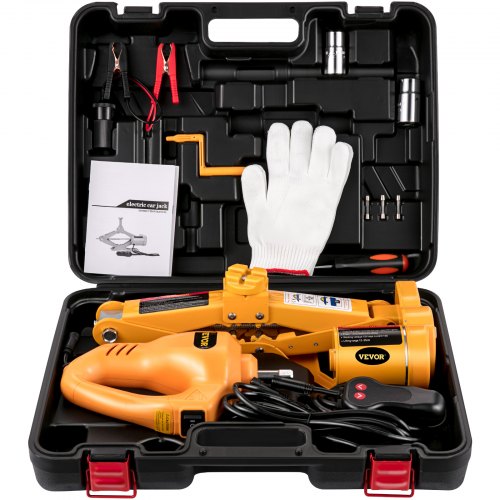 2.5 Tonnes Cric En Kit 12v Dc électrique Voiture Jack Auto Lift Jack 1/2 Impact