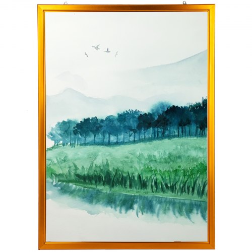 Vevor Porte Affiche Led Cadre Poster 119x84 Cm Cadre Affiche Lumineux 24 Lumens