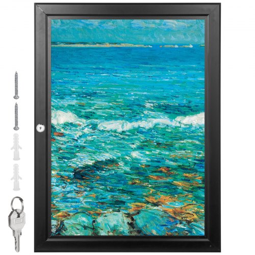 Vitrine D'affichage A2 Panneau Verrouillable 49*66cm Publicité Extérieure