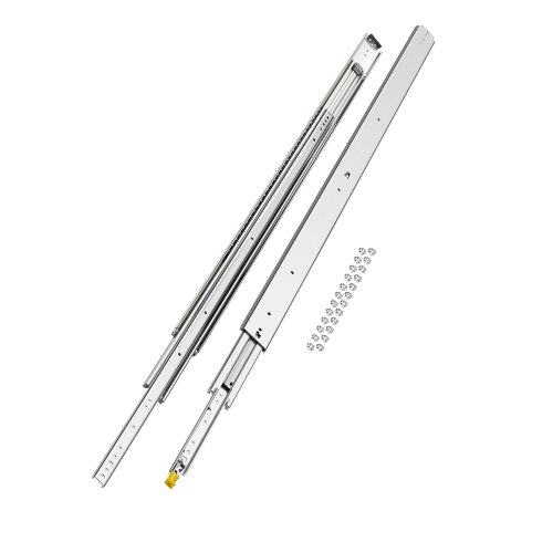 

VEVOR Glissière de tiroir à extension complète 1 paire 1524 mm roulement billes