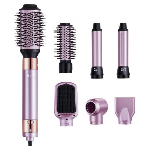 

VEVOR Brosse Sèche-cheveux 6 en 1 Styler Multifonction Pro pour Coiffer Boucler