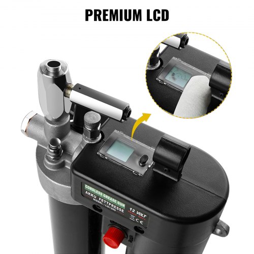 Pistolet à Graisse Électrique 10000 PSI - Compatible Batterie Makita 18V - Sans Fil Avec LED