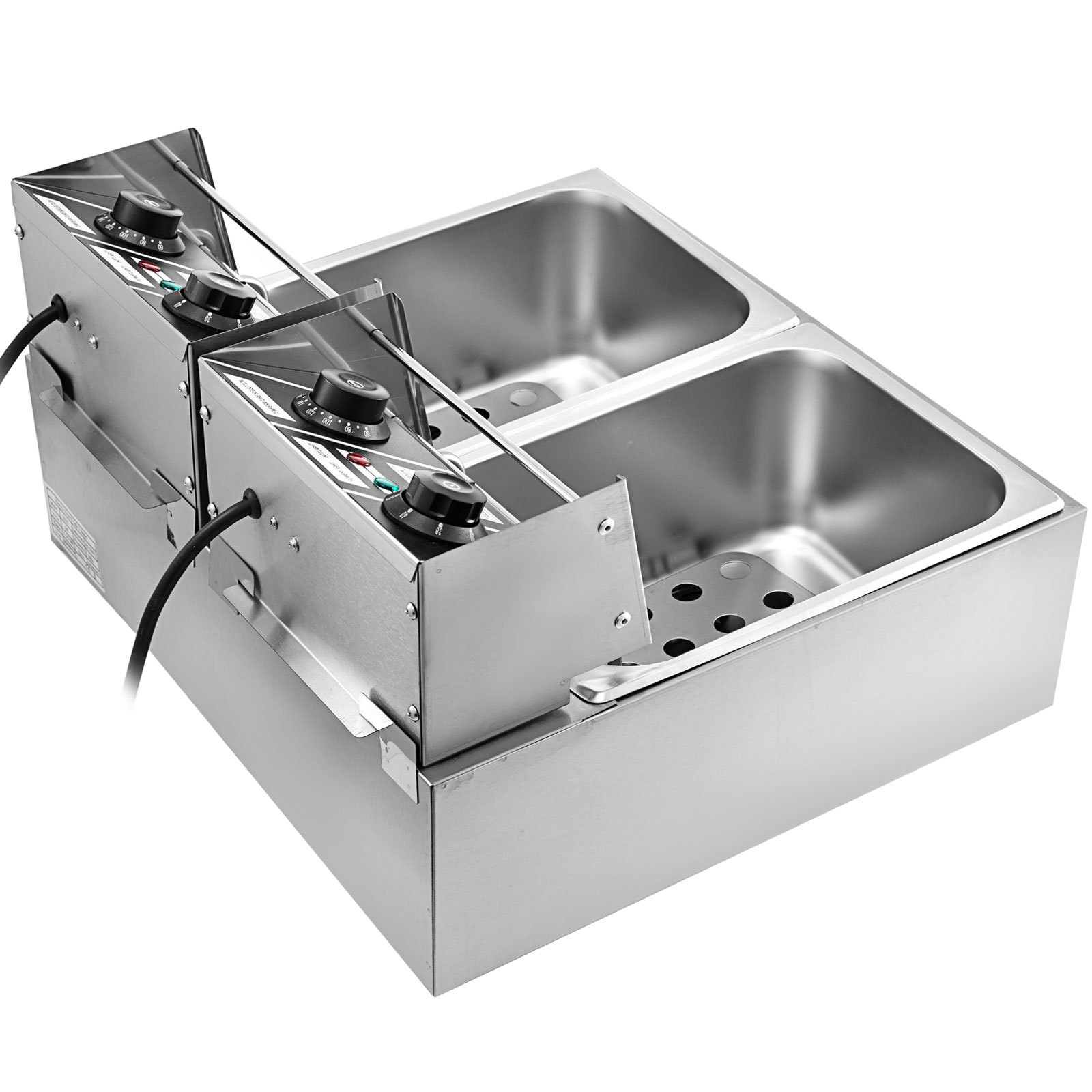 Double Friteuse 5L 3000W professionnelle Proficook PC-FR 1038