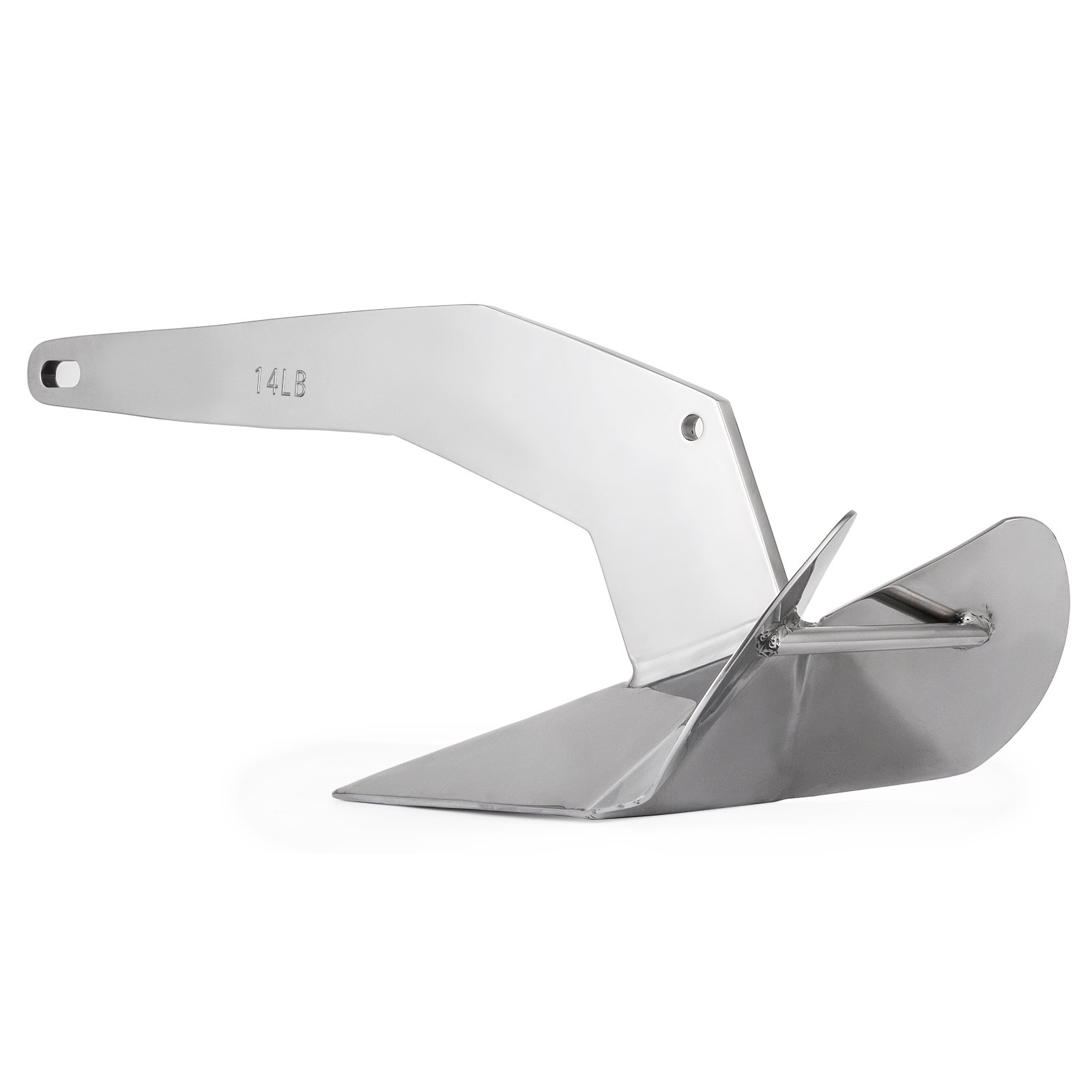 Ancre De Bateau Mixte VEVOR 13 Lb (6 Kg) - Kit Complet Avec Chaîne Et Corde Pour Petits Bateaux, Voiliers, Hors-bord