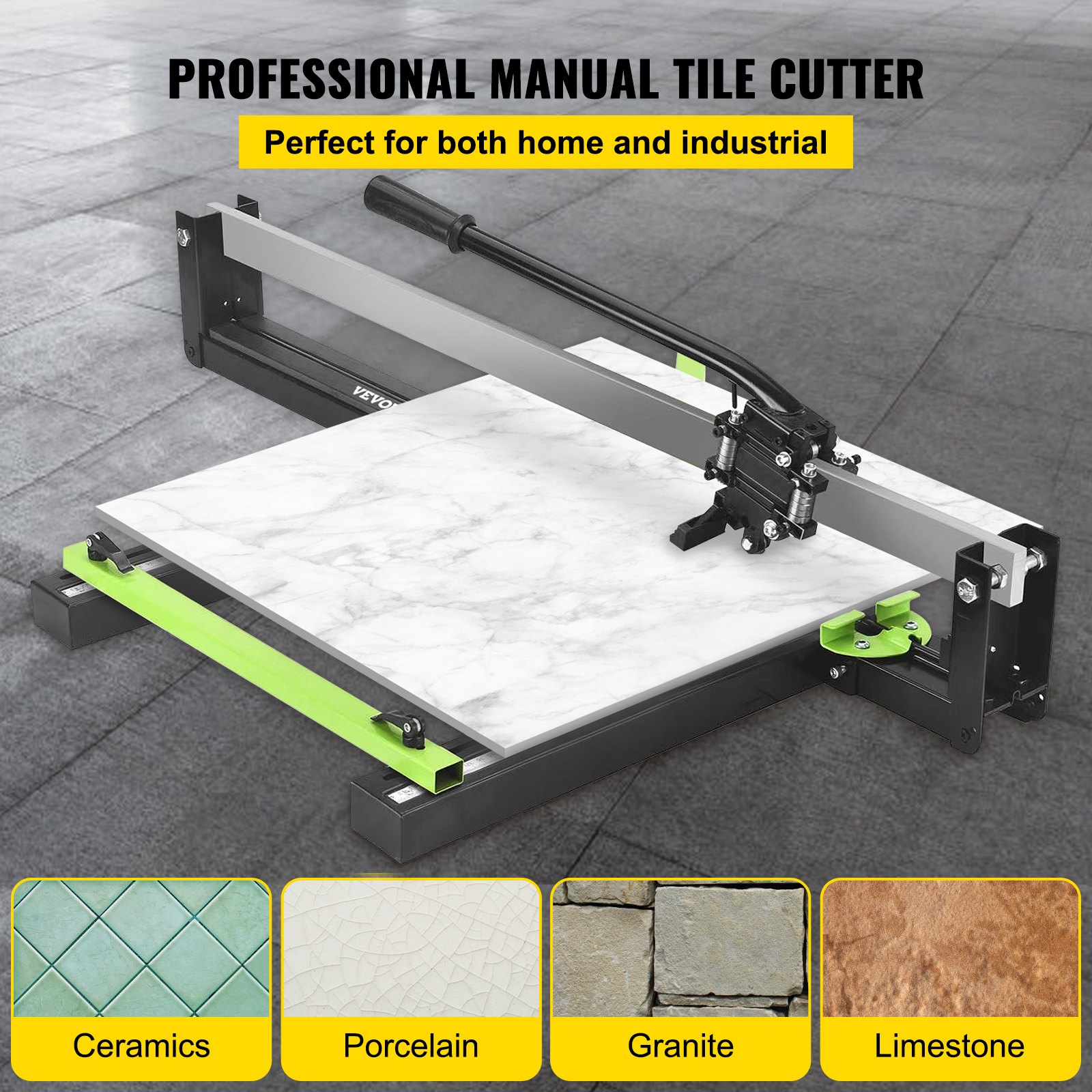 VEVOR Coupe Carreaux 1200 mm Coupe Carrelage Manuel Molette de Coupe en