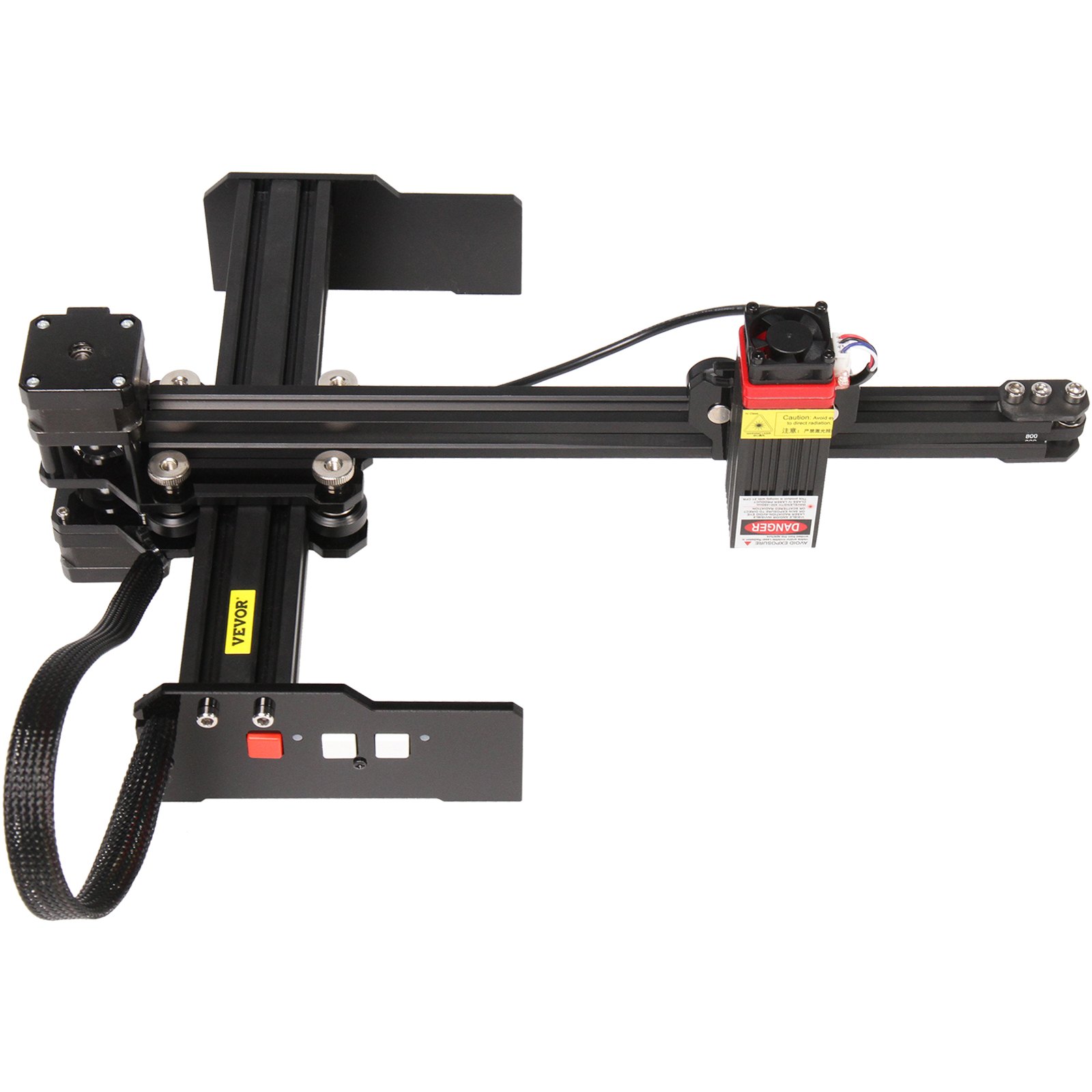 Machine à Graver Laser VEVOR CNC 270x440mm, 5.5W, Zone De Gravure Large - Neuf Avec Lunettes