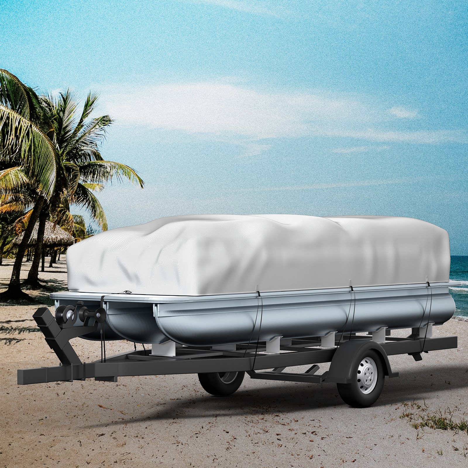Bâche De Bateau Pro.Tec - Couverture Imperméable Polyester, Plusieurs Tailles, Résistante UV -30°C à +70°C