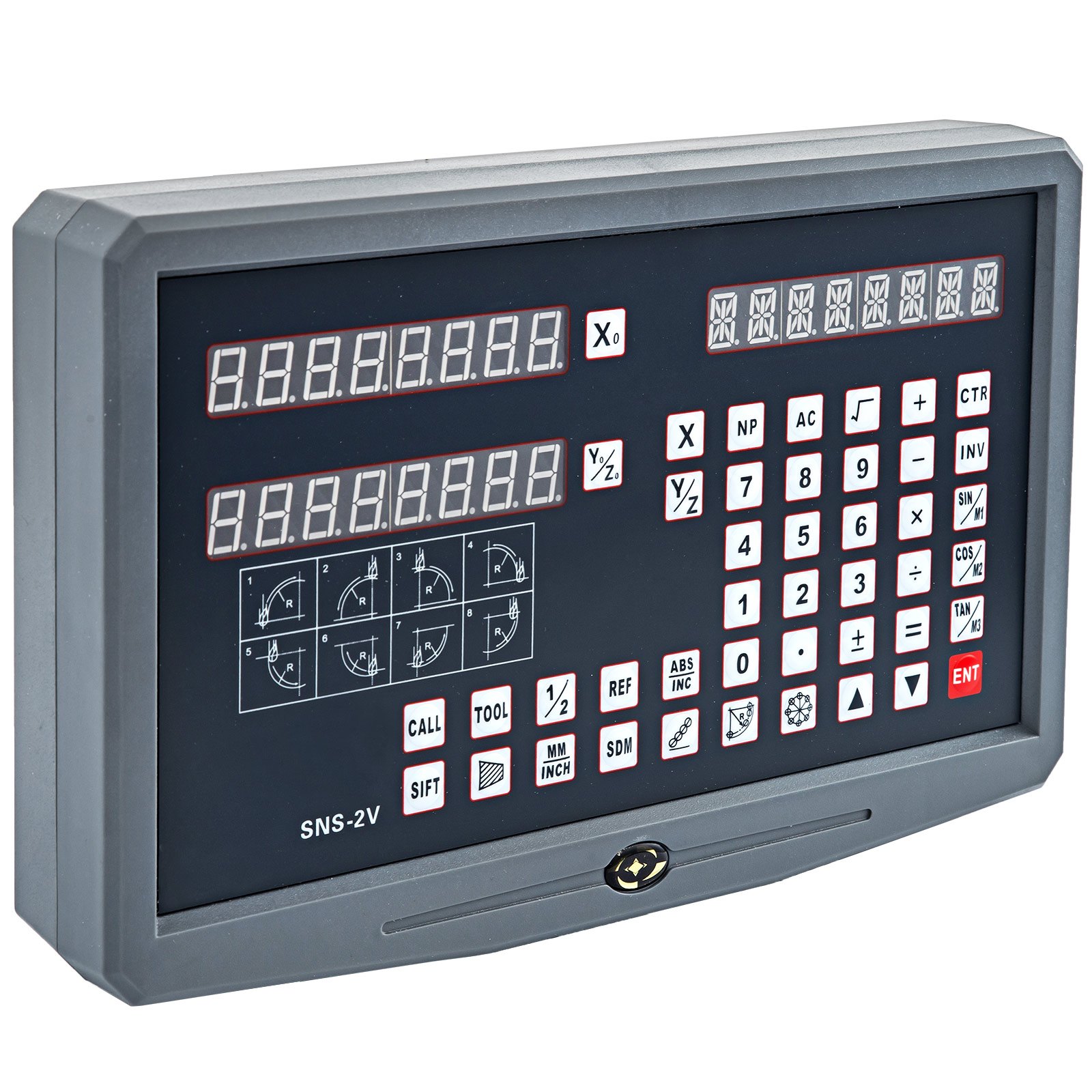 Encodeur Linéaire Numérique 600 Mm Avec Écran LCD - Pour Tour, Fraiseuse, Scie | Précision ±0.15mm, Lecture à Distance