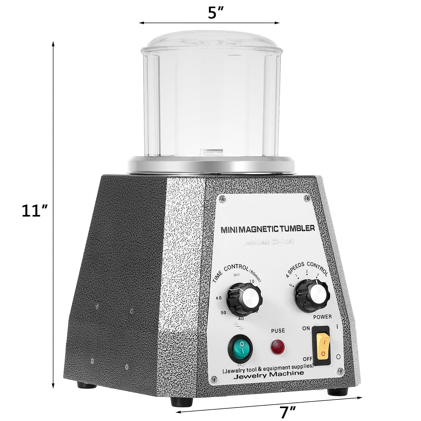 Polisseuse De Bijoux 320W 800-10000 Tr/min - Double Meuleuse Multifonction Pour Bijoux, Bois & Ambre