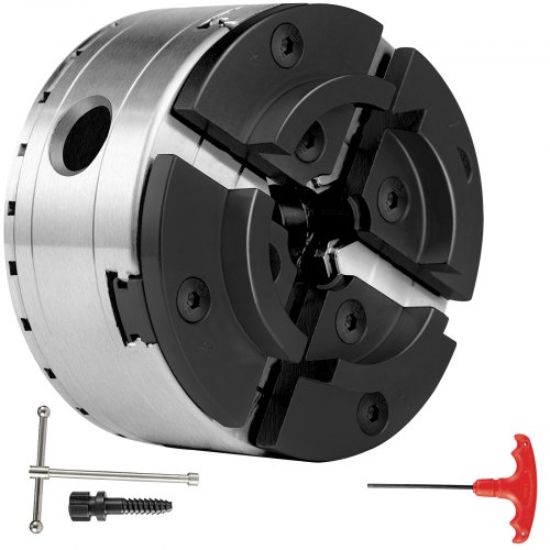 Mandrin De Tour à 4 Mors Indépendants Din 6350 - Corps Fonte OTMT 35160100