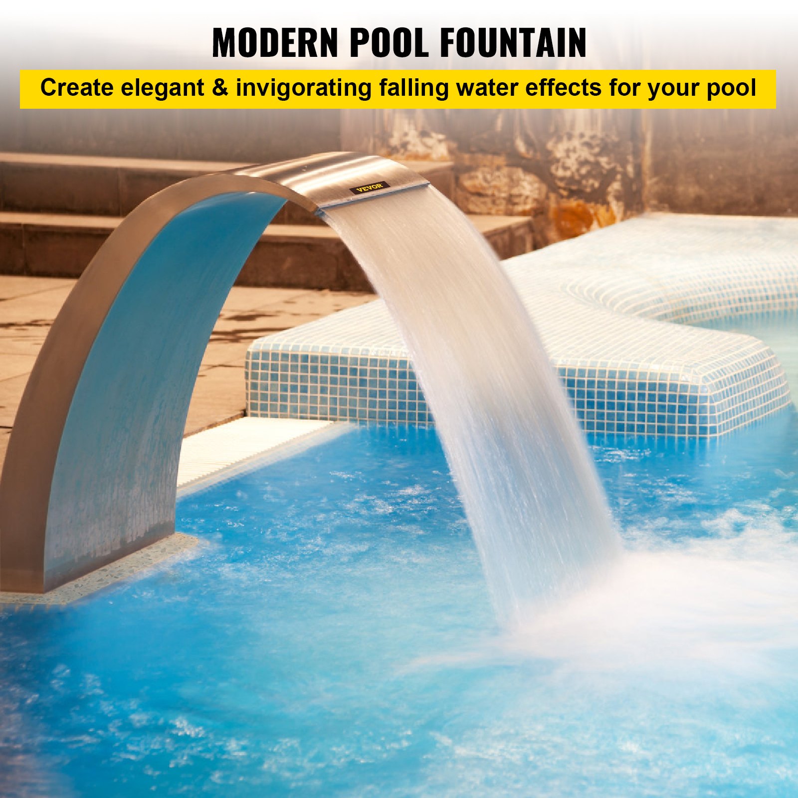 Fontaine cascade piscine – Trouvez le meilleur prix
