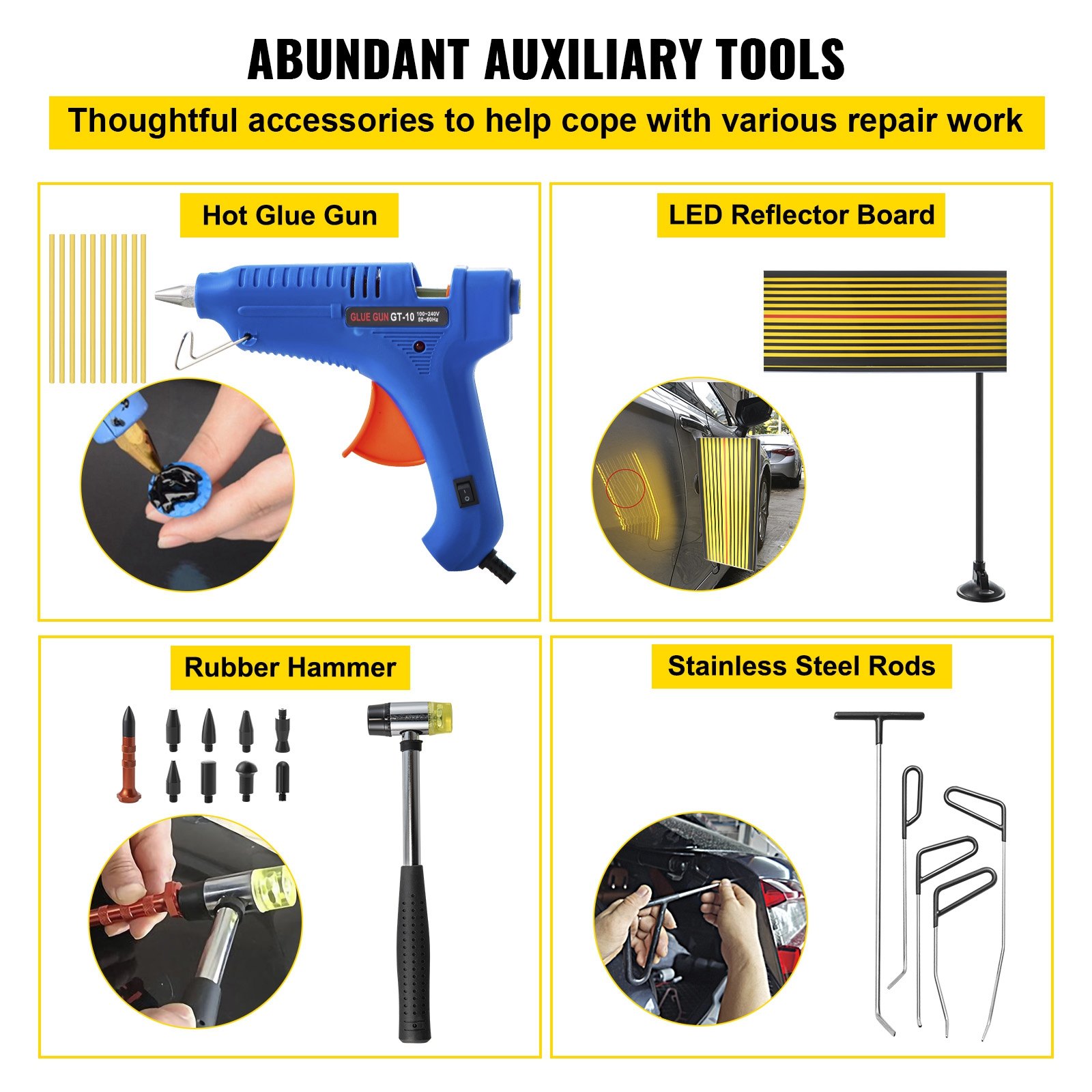 Outils De Débosselage Stylo à Bille Blanc, Outils De Débosselage, à Utiliser Pour Les Outils De