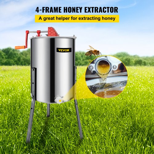 Logar 4-cadres L'extracteur De Miel Tangentiel, 110W Moteur - 4121 - Extracteurs De Miel Logar