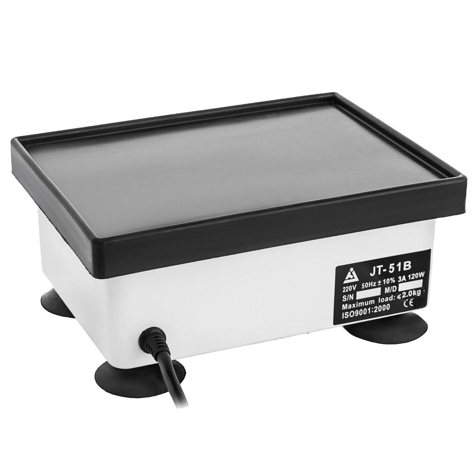 Akozon Plâtre Vibrateur 220V 100W Rond Vibrateur Shaker Oscillateur Dentaire Équipement De Laboratoire Pour Dentiste