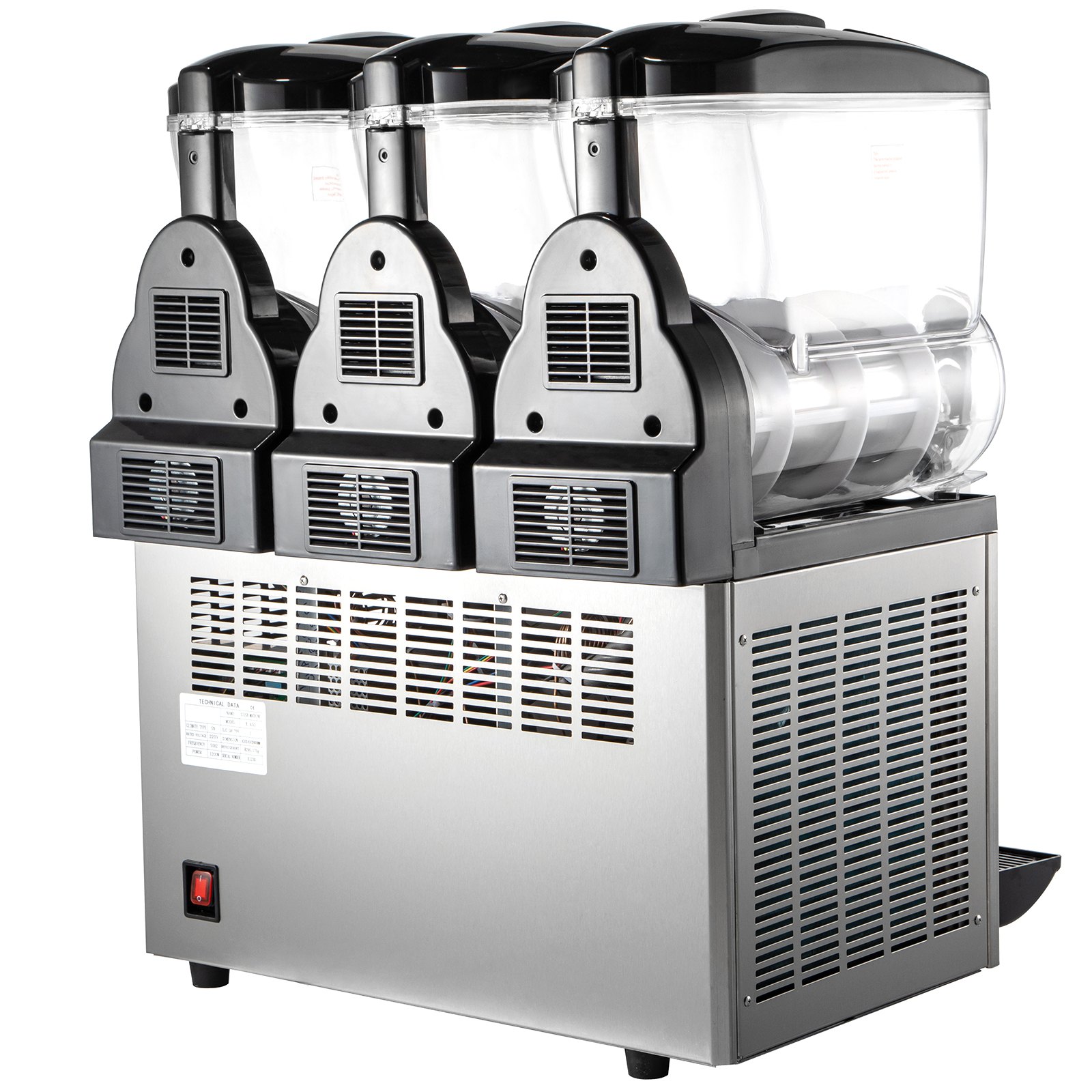 Slush Machine – Machine à Slushie De 2,5 L, Pas Besoin De Glace, Avec écran LED, 6 Programmes Prédéfinis Pour Margaritas, Frappés, Milkshakes Et Service Doux, Fonctionnement à Un Bouton, Nettoyage